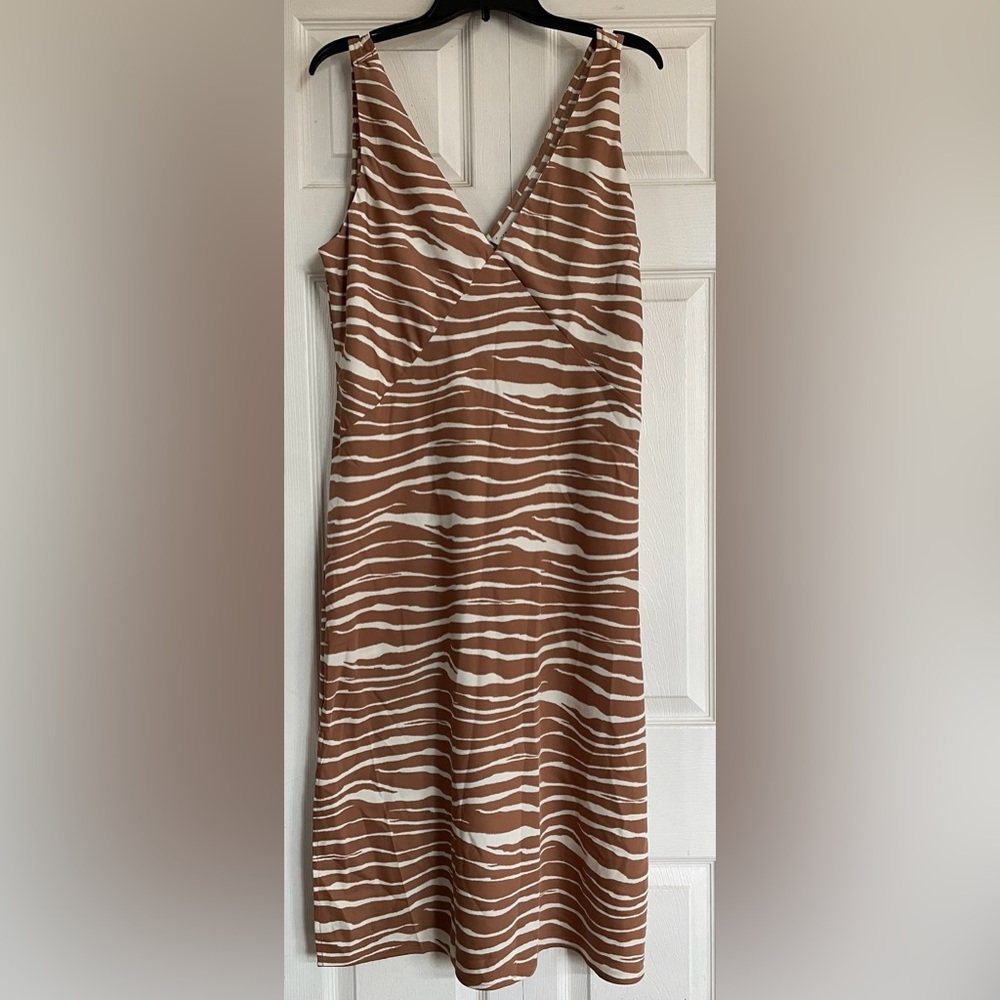 NWOT A New Day Women’s Slip Zebra Dress